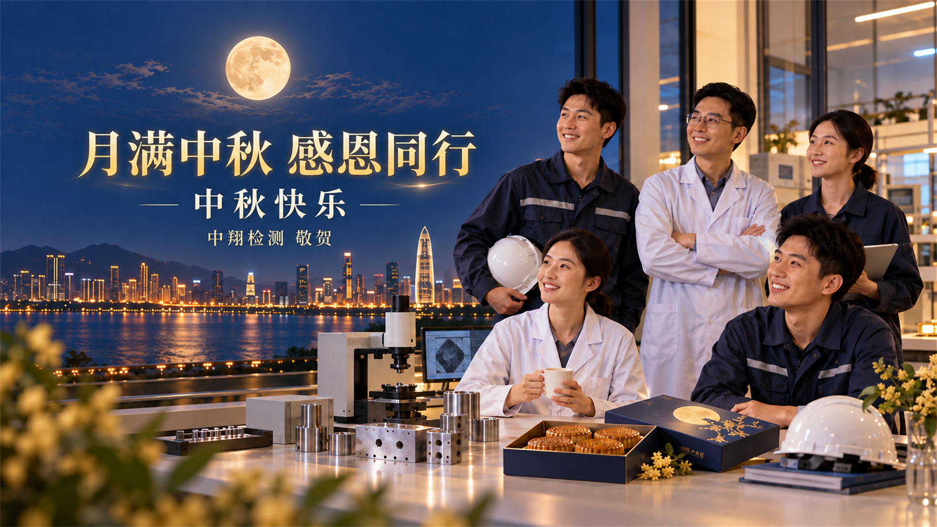 月满中秋，感恩同行｜中翔检测致客户、员工及家人的一封信